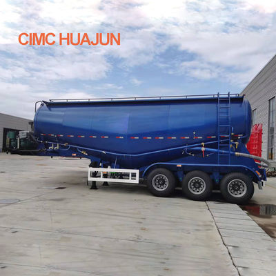 90 /50 King Pin 3 άξονες 40CBM 45CBM Τσιμεντένιο ημιπροσανατολισμό για ασφαλή μεταφορά τσιμεντένιο