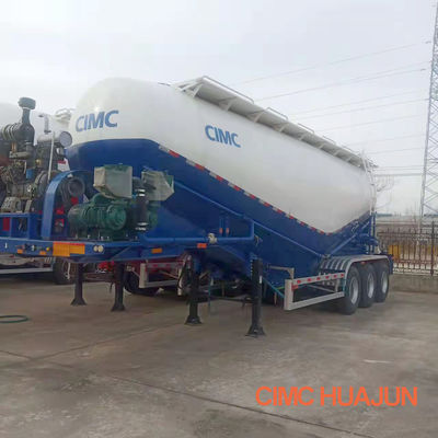 90 /50 King Pin 3 άξονες 40CBM 45CBM Τσιμεντένιο ημιπροσανατολισμό για ασφαλή μεταφορά τσιμεντένιο