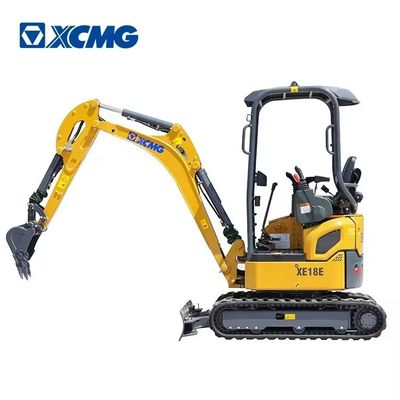 Μικρό σκάφος XE18E 2 τόνων σκάφος με υδραυλική βαλβίδα και 3900mm μέγιστη ακτίνα σκάψης