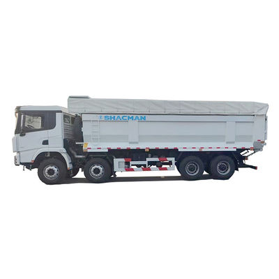 Shacman X3000 8X4 U Shape Dump Truck αυτόματο αριστερό κανονικό κάθισμα