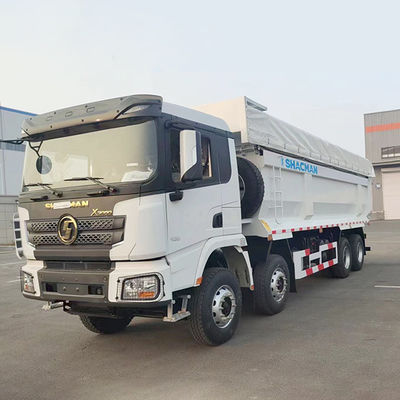 Shacman X3000 8X4 U Shape Dump Truck αυτόματο αριστερό κανονικό κάθισμα
