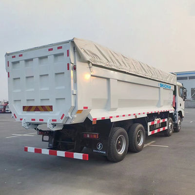 Shacman X3000 8X4 U Shape Dump Truck αυτόματο αριστερό κανονικό κάθισμα