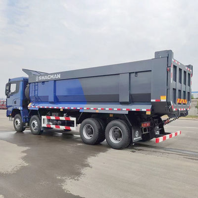 Shacman X3000 8X4 U Shape Dump Truck αυτόματο αριστερό κανονικό κάθισμα