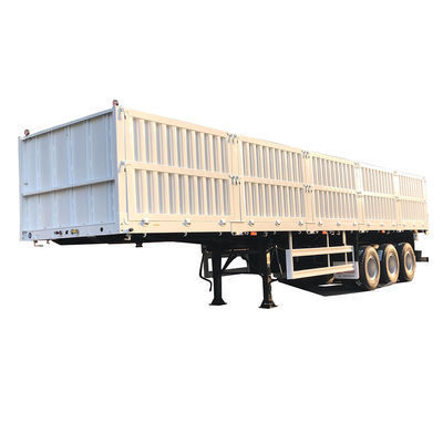 13T/14T/16T/20T BPW/FUWA 3 άξονες επίπεδα ημιπροκατασκευαστικά με πλευρικό τοίχο