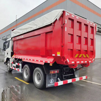 Υψηλή Ιπποδύναμη 351-450hp Shacman 6X4 U σχήμα φορτηγό για μεταφορά 50 τόνων