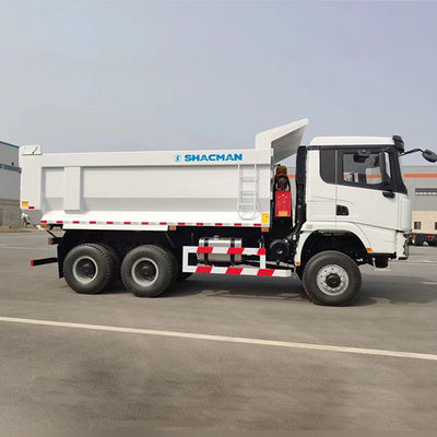 6x4 U σχήμα Λευκό X3000 ντάμπερ φορτηγό για βαρέα φορτηγά Μεγιστή ταχύτητα 40-55/75 KM/h