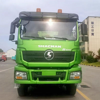 12 Προχωρητική μετατόπιση Shacman 8X4 επίπεδη καμπίνα σχήμα U H3000 F3000 φορτηγό απορριμμάτων για το ορυχείο