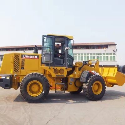 92 KW Front Loader LW400FN 4 τόνων τροχοφόρος ελκυστήρας σχεδιασμένος 23.5-25
