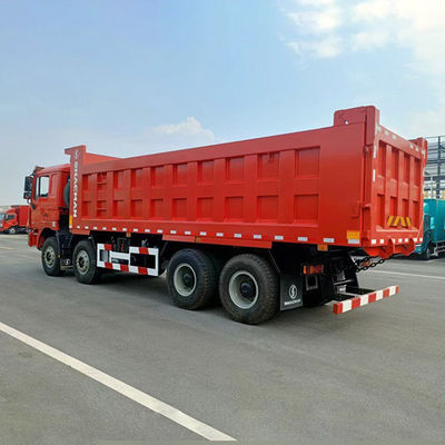 15-20T Αριστερός Shacman 8X4 F3000 X3000 Dump Truck για γρήγορο κιβώτιο ταχυτήτων