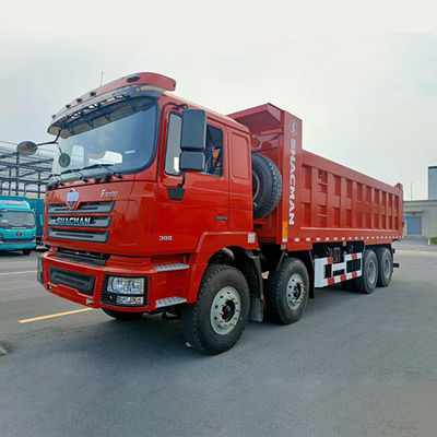 15-20T Αριστερός Shacman 8X4 F3000 X3000 Dump Truck για γρήγορο κιβώτιο ταχυτήτων