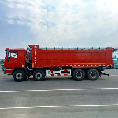 15-20T Αριστερός Shacman 8X4 F3000 X3000 Dump Truck για γρήγορο κιβώτιο ταχυτήτων