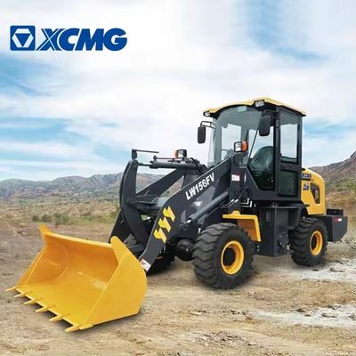 1500 kg LW156FV Μικροσκοπικός φορτωτής τροχών με βάρος μηχανής 1 τόνος και 23,5-25