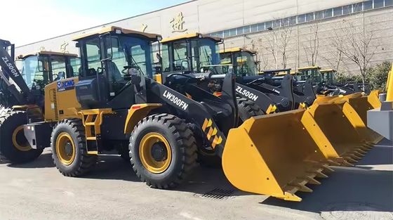 XCMG LW300KN 3ton Rc τροχός φορτωτή ομαλή λειτουργία και γρήγορη υδραυλική κύκλο χρόνο-αύξηση